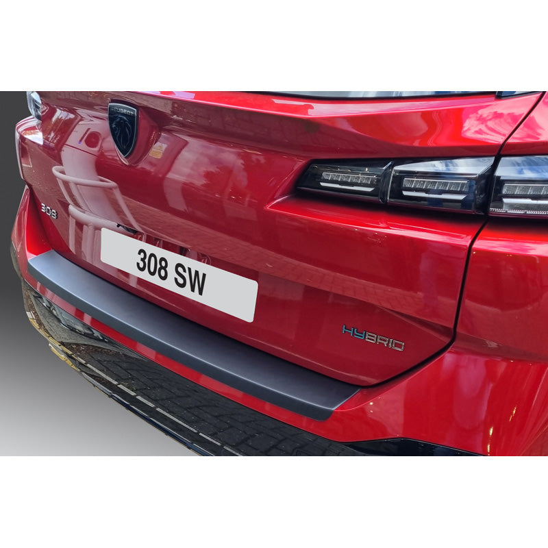 RGM, takapuskurin suoja, ABS-muovi, sopii Peugeot 308 SW III + Hybrid 2021- Hopea