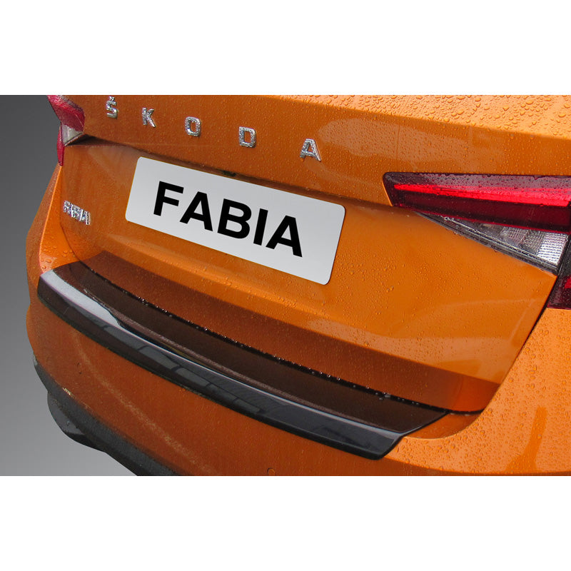 RGM, takapuskurin suoja, ABS-muovi, sopii Skoda Fabia IV 5-ovinen 2021- Musta