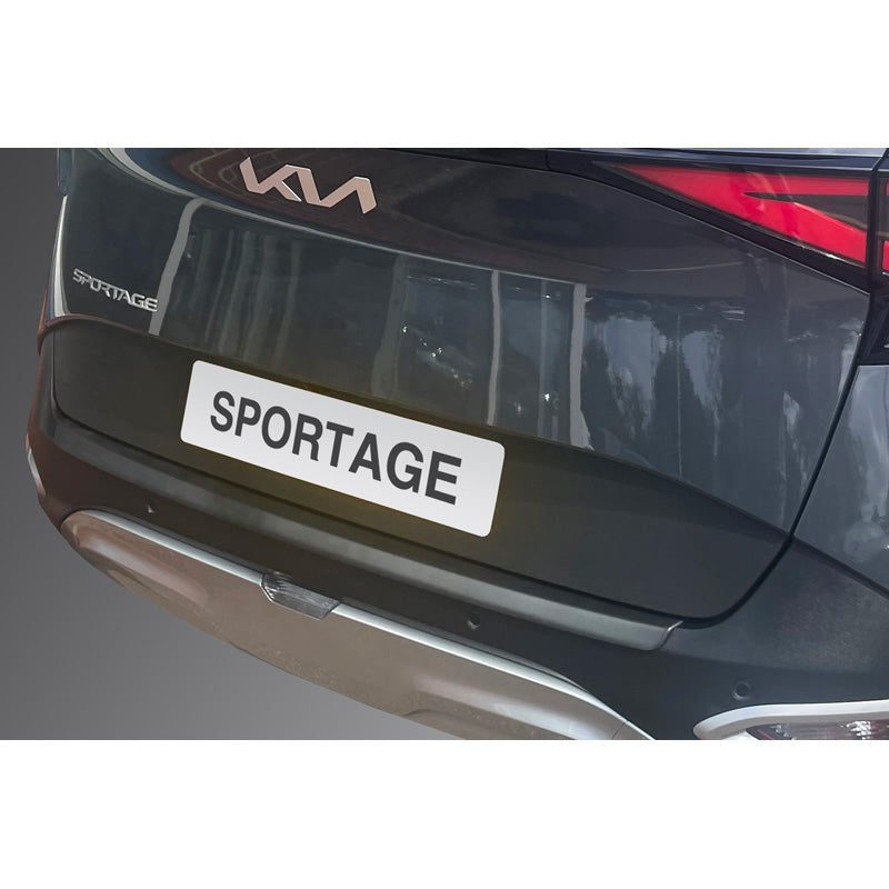 RGM, takapuskurin suoja, ABS-muovi, sopii Kia Sportage (NQ5) 2021- Musta