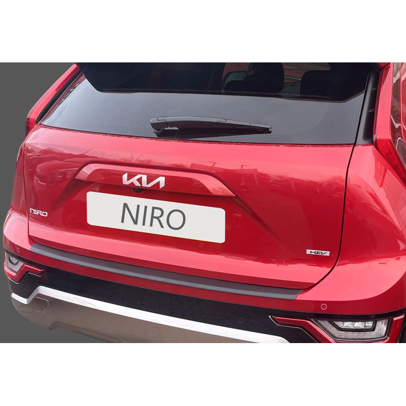 RGM, takapuskurinsuoja, ABS-muovia, sopii Kia Niro II 2022- musta