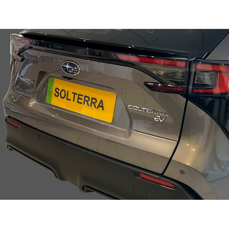 RGM, takapuskurisuoja, ABS-muovia, sopii Subaru Solterra 2022- & Toyota bZ4X 2021- Black