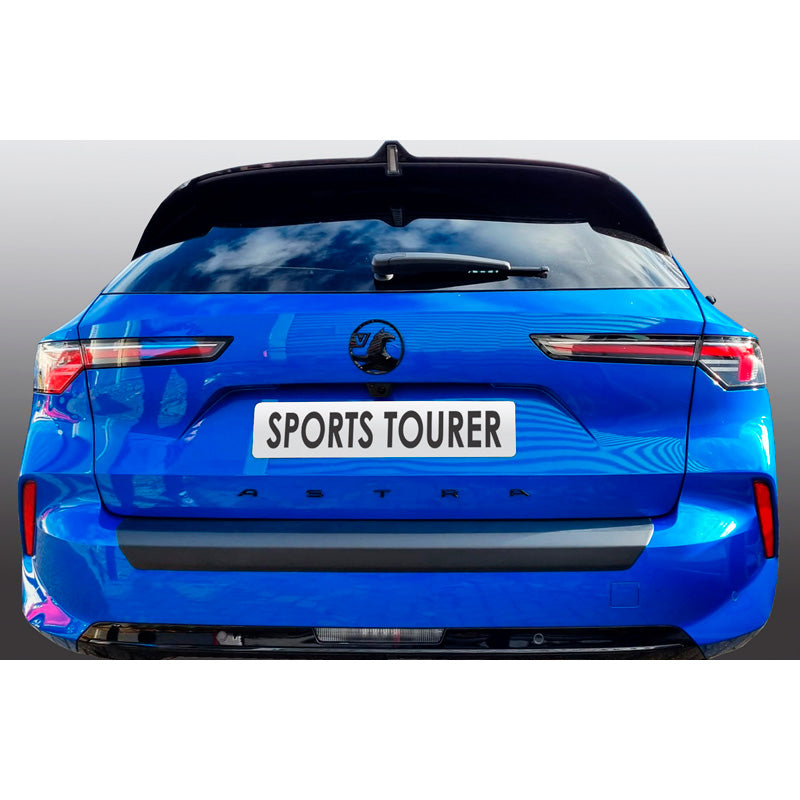RGM, takapuskurin suoja, ABS-muovi, sopii Opel Astra L Sportstourer 2022- musta