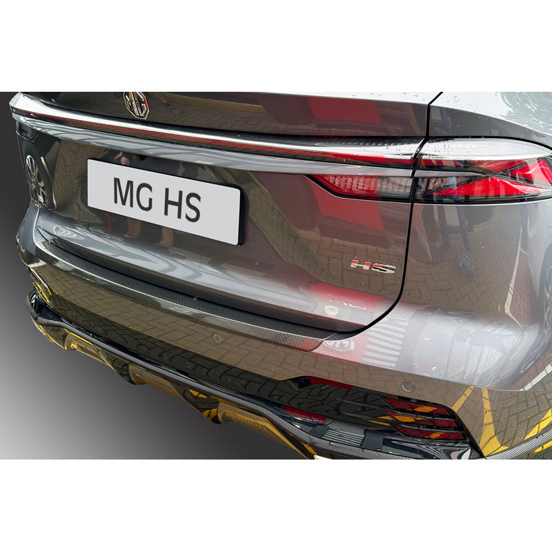 RGM, takapuskurin suoja, ABS-muovi, hiilikuitukuvio, sopii MG (E)HS 08/2024