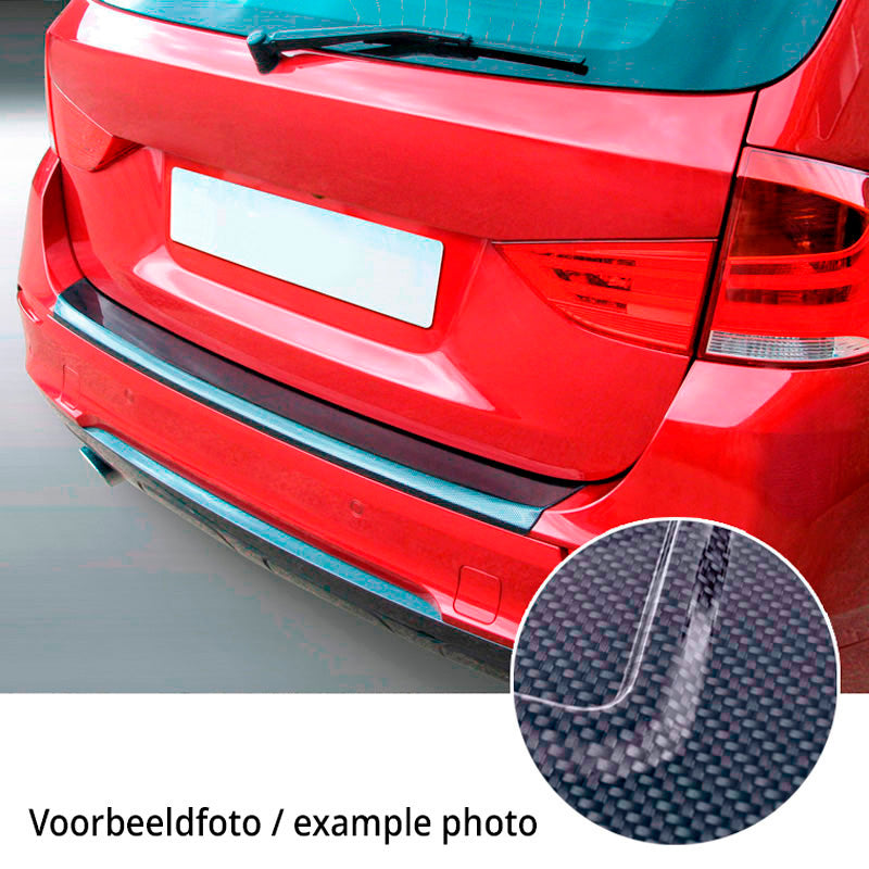 RGM, takapuskurin suoja, ABS, hiilikuitukuvio, sopii Skoda Kamiq Facelift 07/2024-