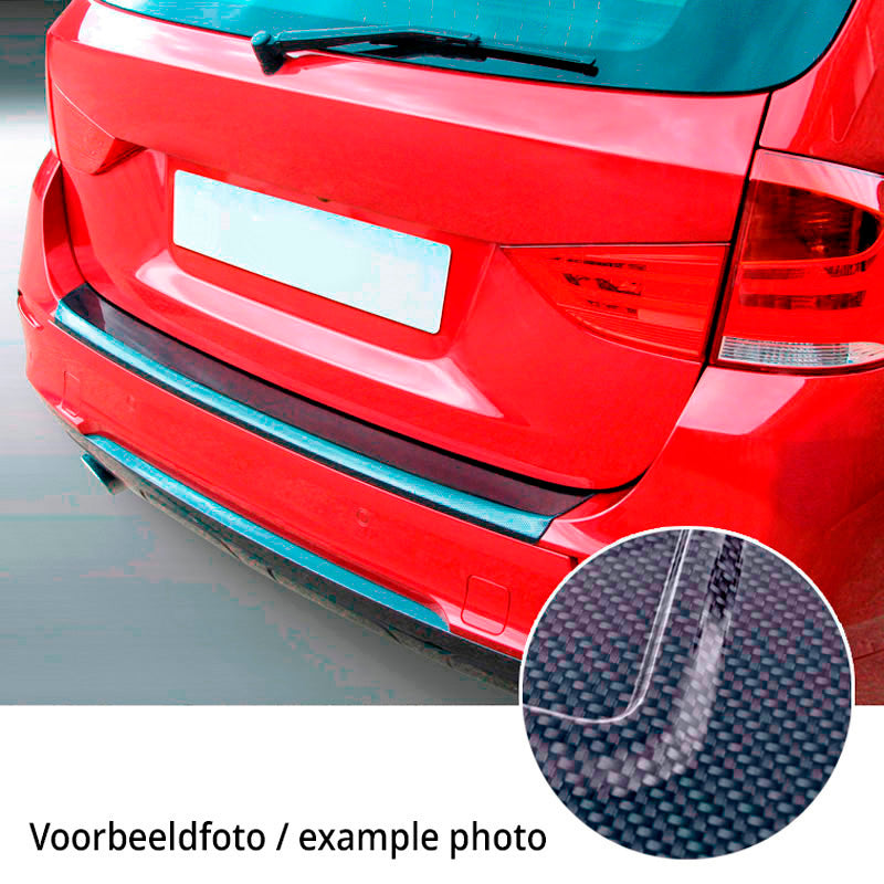 RGM, Bakre stötfångarskydd, ABS, Carbon-look, passar till Kia EV3 2024, '3D-formad'