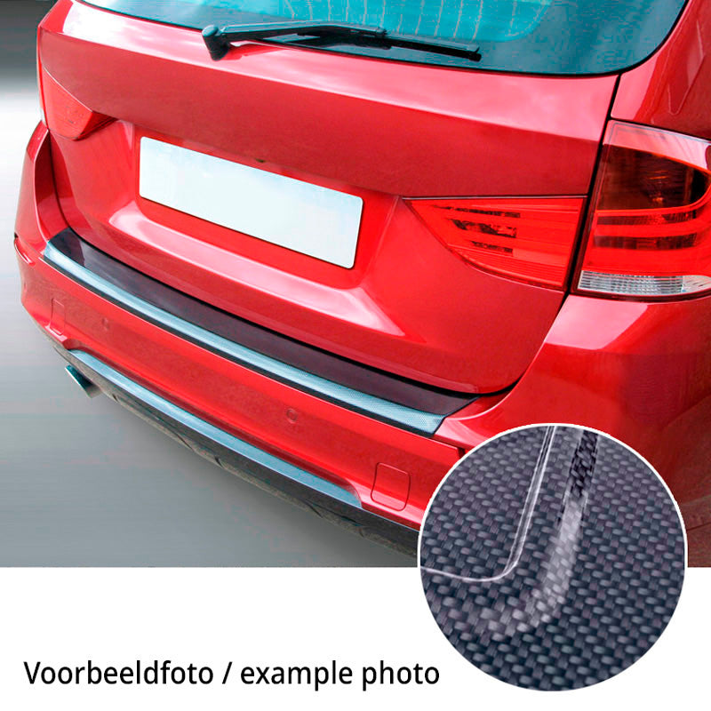 RGM, Bakre stötfångarskydd, ABS kolfiberlook, passar till Audi A6 Avant (S-Line/Sport/E-Hybrid/Edition 1) (2025-)