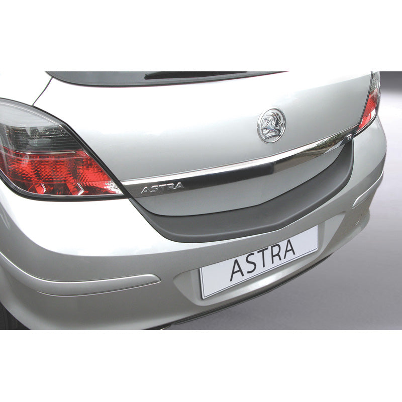 RGM, takapuskurin suoja, ABS-muovia, sopii Opel Astra H 3 doors ilman VXR/GSi/OPC Musta