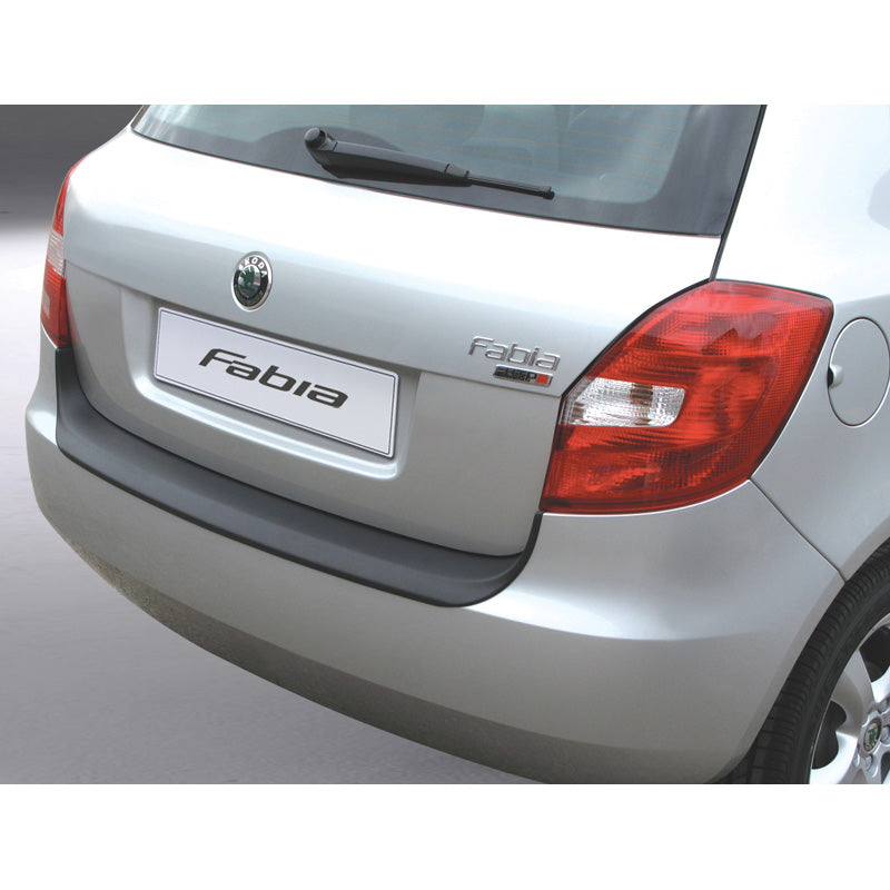 RGM, takapuskurin suoja, ABS-muovi, sopii Skoda Fabia II 2007-2010 Musta