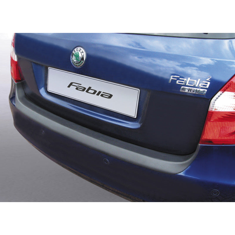 RGM, takapuskurin suoja, ABS-muovi, sopii Skoda Fabia II Farmari 2007-2010 Musta