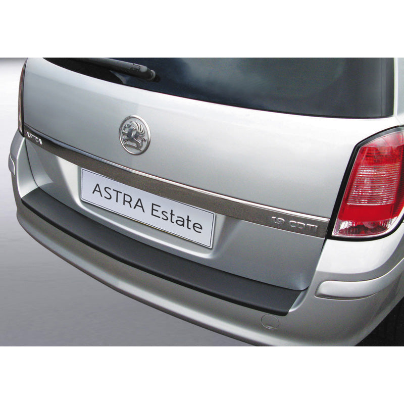 RGM, takapuskurin suoja, ABS-muovia, sopii Opel Astra H Wagon Musta