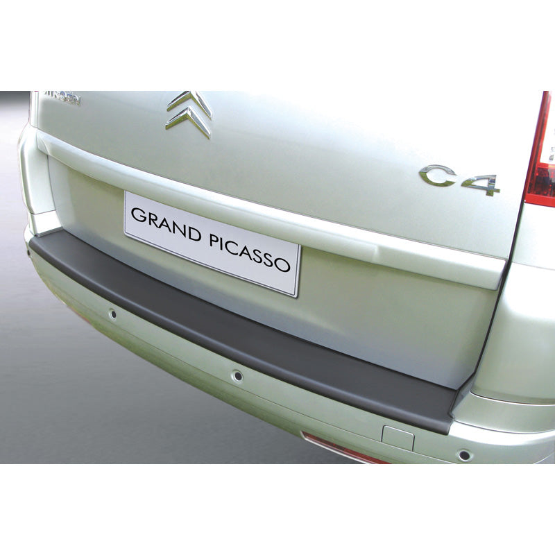 RGM, takapuskurin suoja, ABS-muovia, sopii Citroën C4 Grand Picasso 7-paikkainen 2006-2013 musta