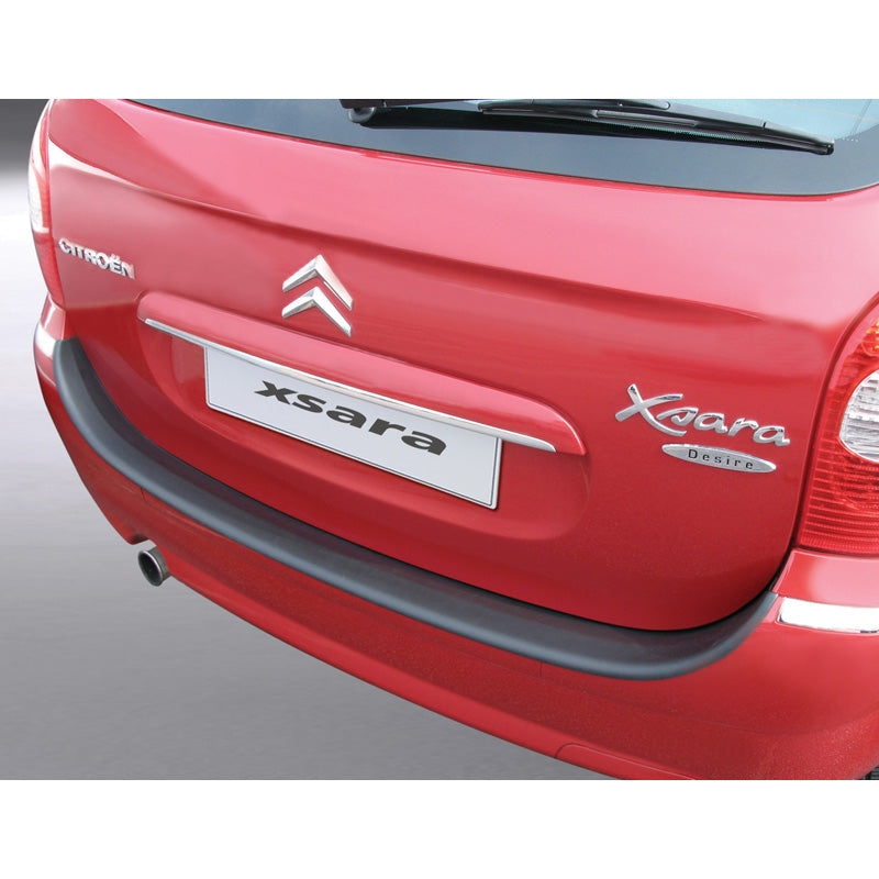 RGM, takapuskurin suoja, ABS-muovia, sopii Citroën Xsara Picasso Musta