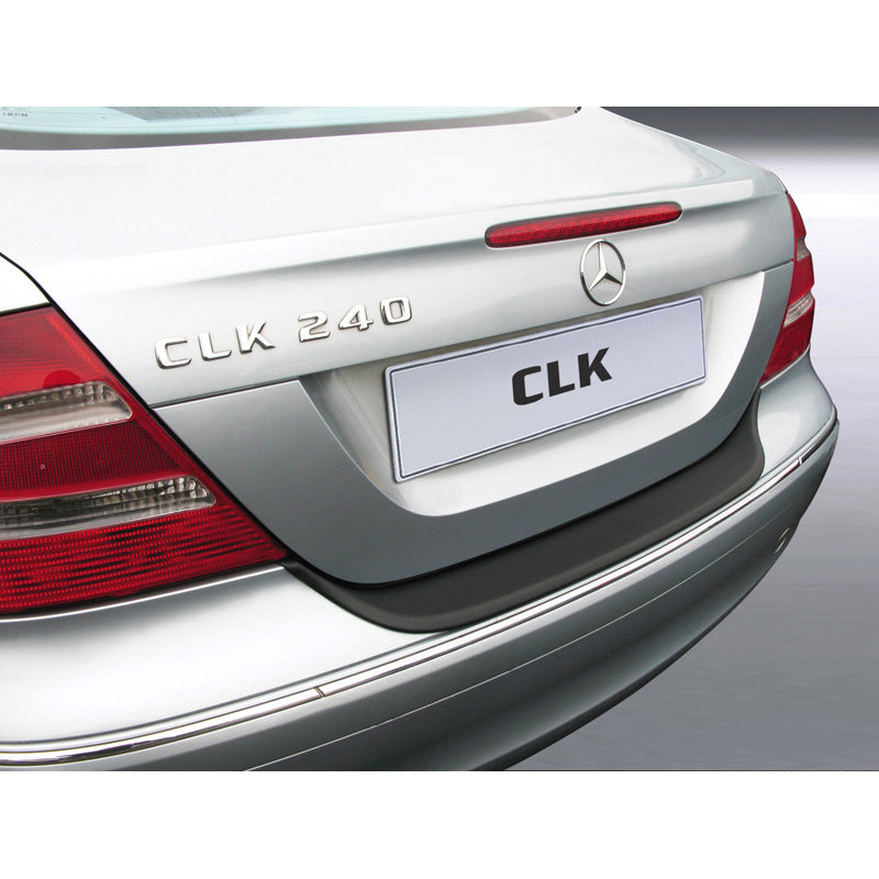 RGM, takapuskurin suoja, ABS-muovia, sopii Mercedes CLK 2005-2009 musta