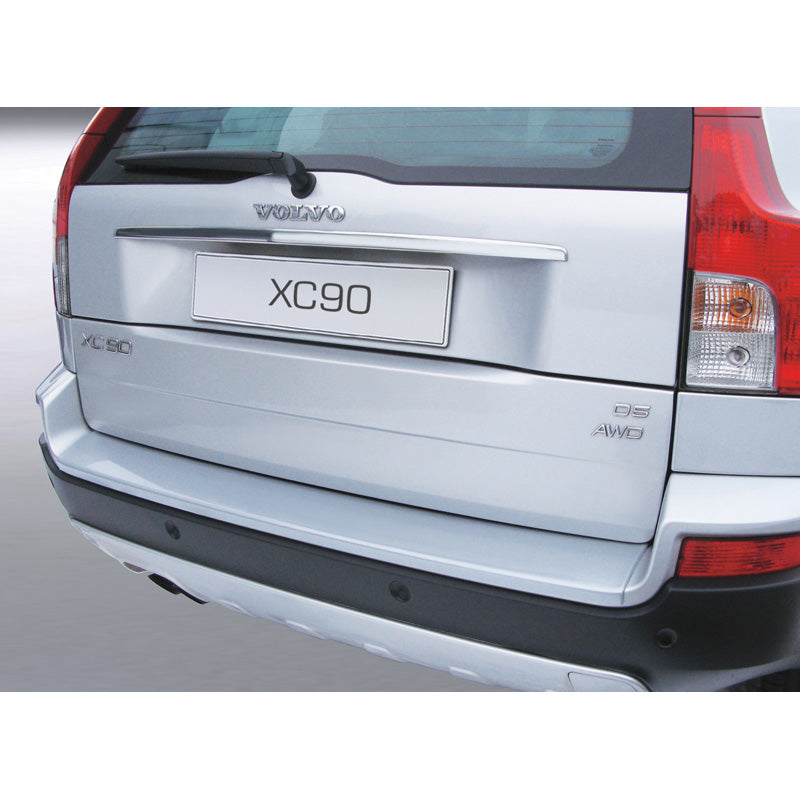 RGM, takapuskurin suoja, ABS-muovia, sopii Volvo XC90 (for painted bumpers) Hopea