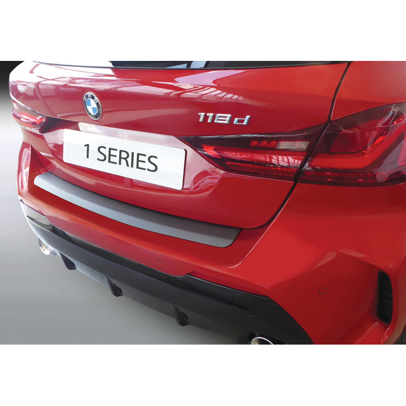 RGM, takapuskurin suoja, ABS-muovia, sopii BMW 1-Series F40 HB 5-ovinen M-Sport/M135i 9/2019- Musta