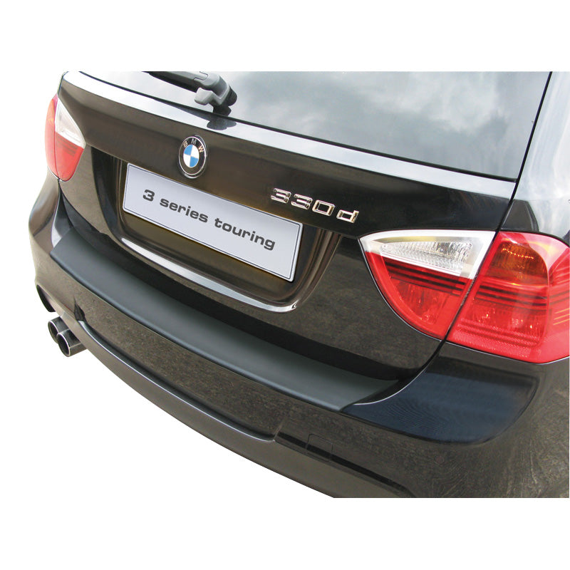 RGM, takapuskurin suoja, ABS-muovia, sopii BMW 3-Series E91 Touring M-Bumper 2005-2012 Musta