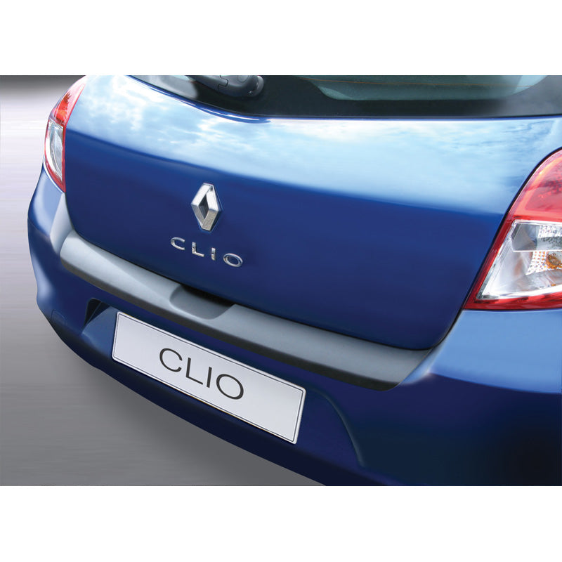 RGM, takapuskurin suoja, ABS-muovia, sopii Renault Clio III HB 3/5 doors 2009-2012 musta