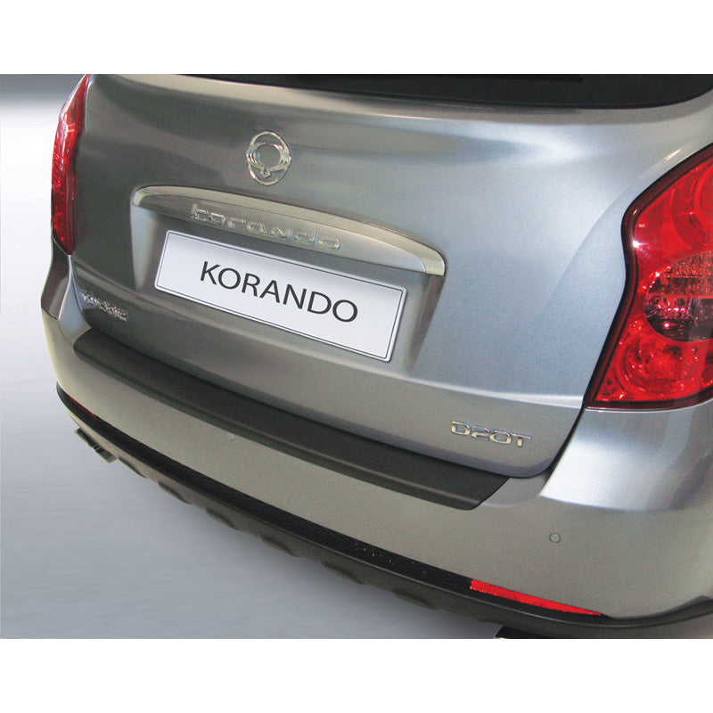 RGM, takapuskurin suoja, ABS-muovi, sopii SsangYong Korando 2011-2019 musta