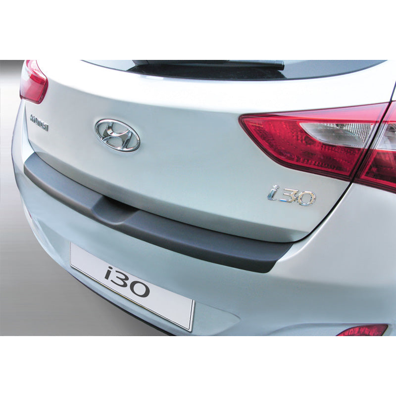 RGM, Bakre stötfångarskydd, ABS-plast, Svart, Passar till Hyundai i30 5 dörrar 2012-2017, '3D-fit'
