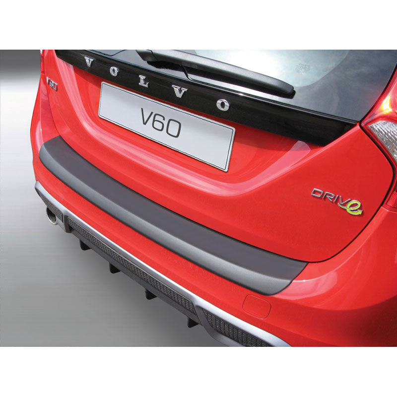 RGM, takapuskurin suoja, ABS-muovia, sopii Volvo V60 2010-2018 Musta
