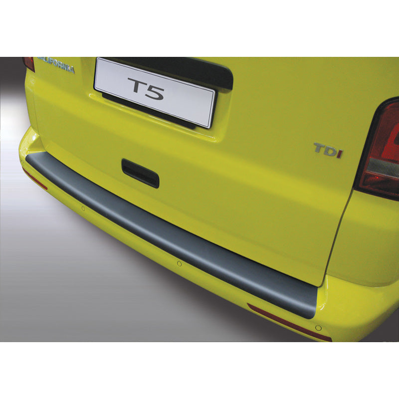 RGM, takapuskurin suoja, ABS-muovia, sopii Volkswagen T5 Caravelle 2012-2015 (maalatuille puskureille) Musta