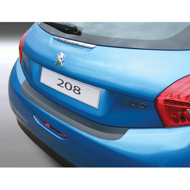 RGM, takapuskurisuoja, ABS-muovi, musta, sopii Peugeot 208 (2012-2019), '3D-muotoiltu'