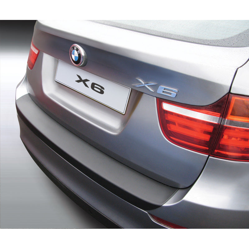 RGM, Bakre stötfångarskydd, ABS, Svart, Passar till BMW X6 E71 (2012-2014), 3D-formad