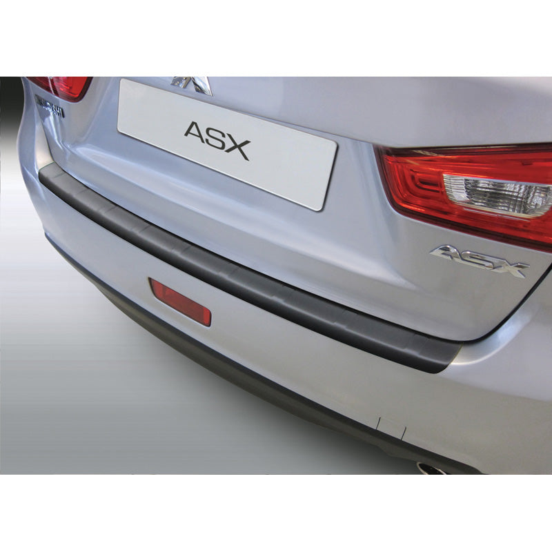 RGM, takapuskurin suoja, ABS-muovia, sopii Mitsubishi ASX 11/2012-9/2016 Musta