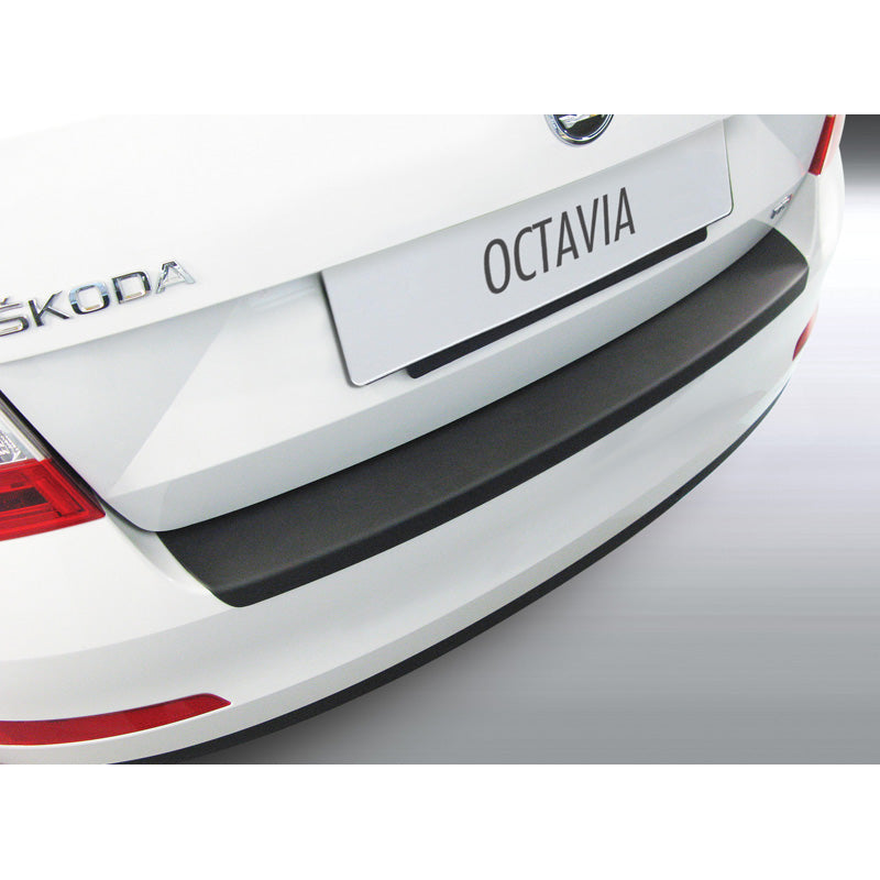 RGM, takapuskurin suoja, ABS-muovia, sopii Skoda Octavia III 5 doors 2013-2017 Musta