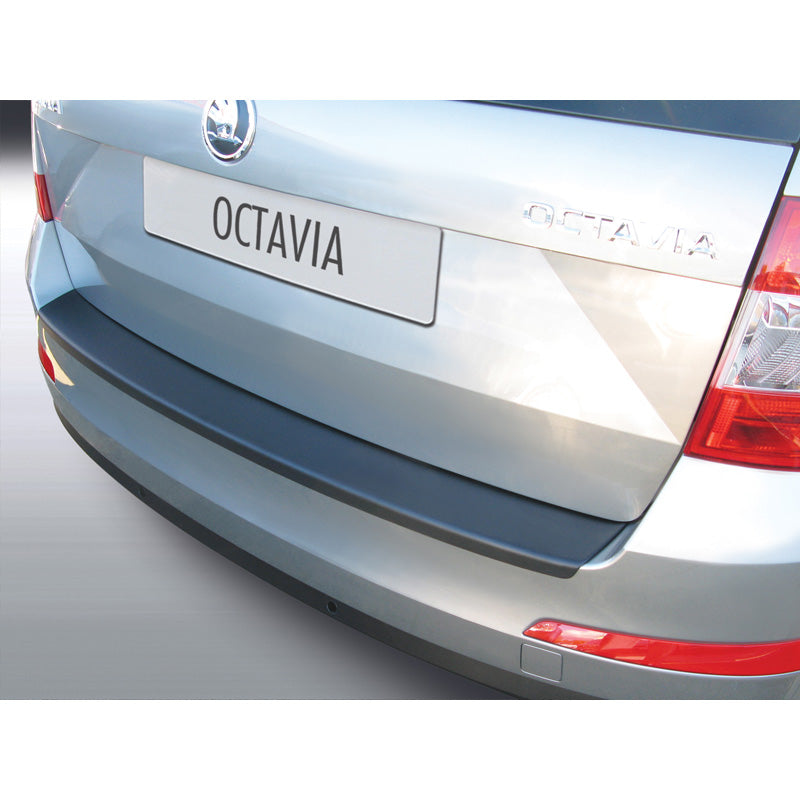 RGM, takapuskurin suoja, ABS-muovia, sopii Skoda Octavia III Farmari 2013-2017 (pois lukien. VRS) Musta