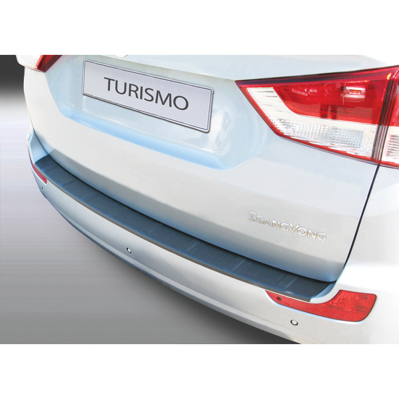 RGM, Bakre stötfångarskydd, ABS-plast, Svart, Passar till Ssang Yong Turismo/Stavic 9/2013-