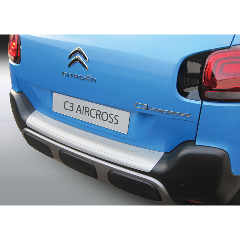 RGM, takapuskurisuoja, ABS, musta, sopii Citroën C3 Aircross 2017-, '3D-muotoiltu'