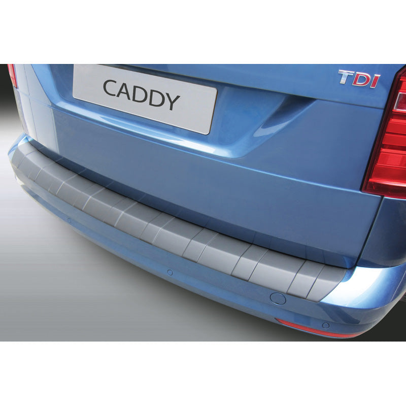 RGM, takapuskurin suoja, ABS-muovia, sopii Volkswagen Caddy/Maxi 2015-2020 'Urat' Musta