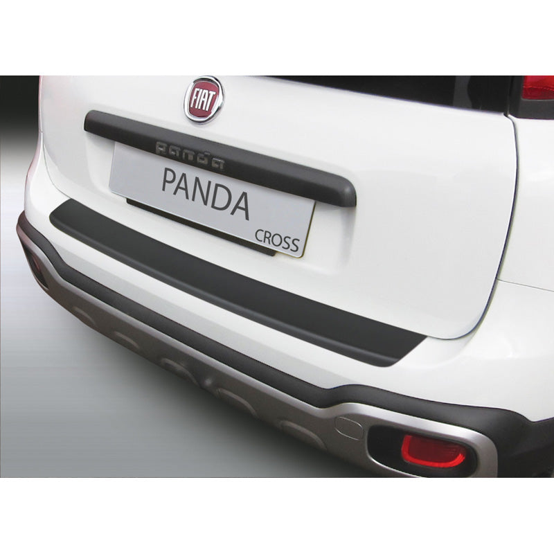 RGM, takapuskurin suoja, ABS-muovia, sopii Fiat Panda S Cross 3/2012- Musta