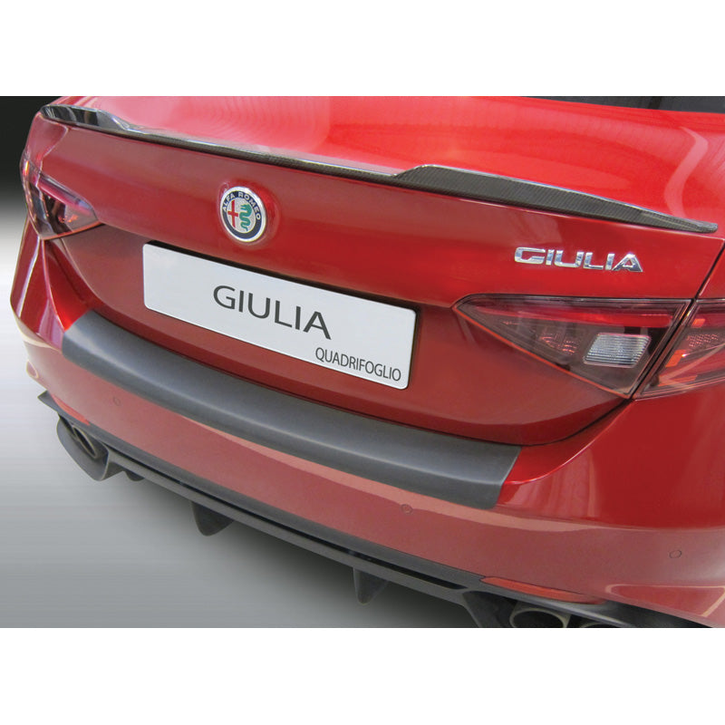 RGM, takapuskurin suoja, ABS-muovia, sopii Alfa Romeo Giulia Quadrifoglio 2016- Black