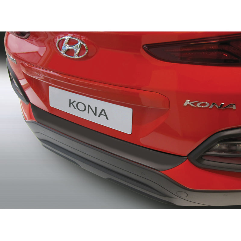 RGM, takapuskurin suoja, ABS-muovia, sopii Hyundai Kona 7/2017-2021, musta