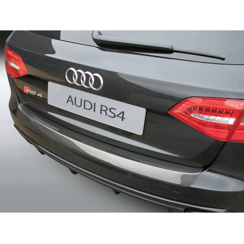 RGM, takapuskurin suoja, ABS-muovia, sopii Audi RS4 Avant 3/2012-6/2016 Black