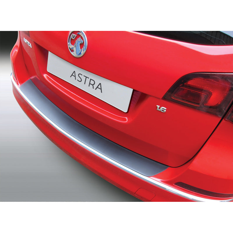RGM, takapuskurin suoja, ABS-muovia, sopii Opel Astra J Sportstourer 2012-2015 musta