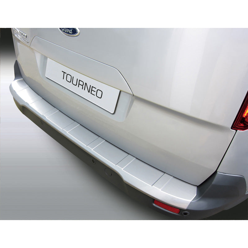 RGM, takapuskurin suoja, ABS-muovia, sopii Ford Tourneo/Transit Connect 1/2014- hopea