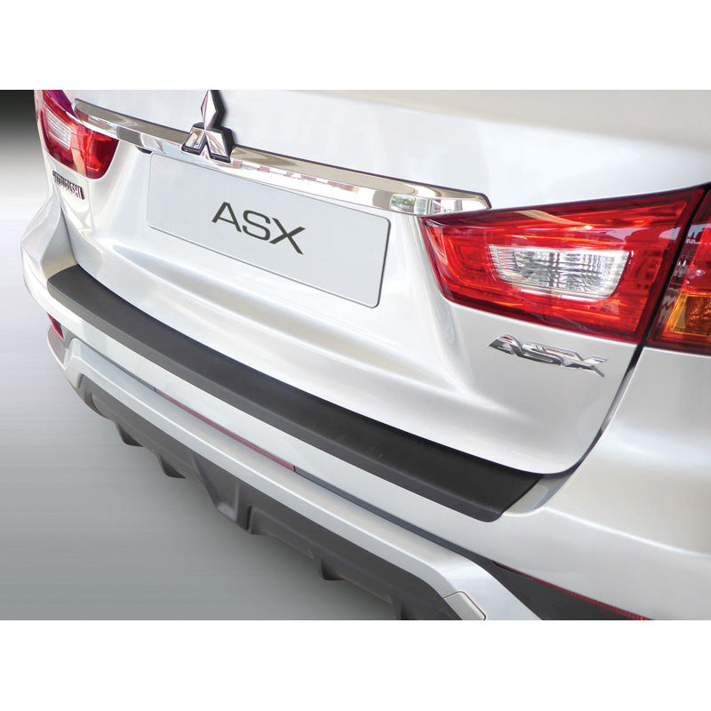 RGM, takapuskurin suoja, ABS-muovi, sopii Mitsubishi ASX 10/2016-9/2019 Musta