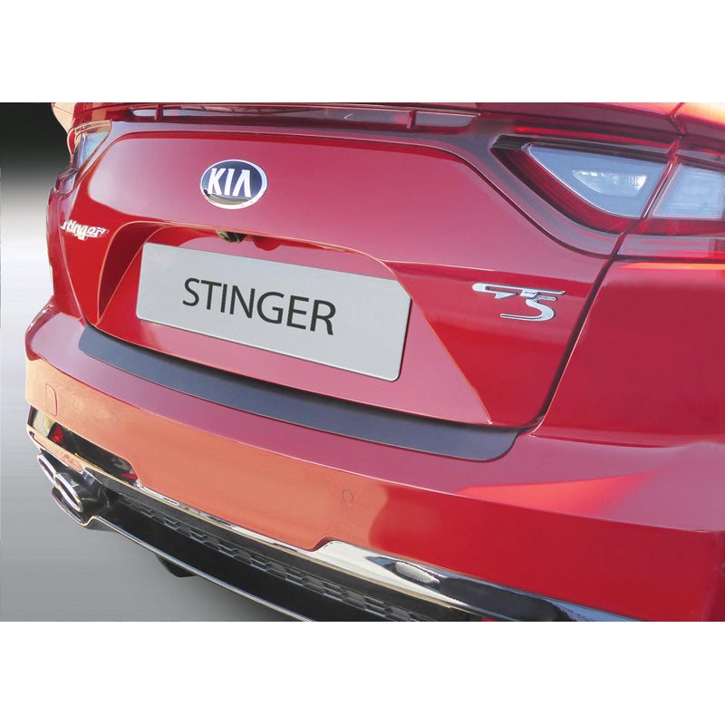 RGM, takapuskurin suoja, ABS-muovi, sopii Kia Stinger 2018- musta