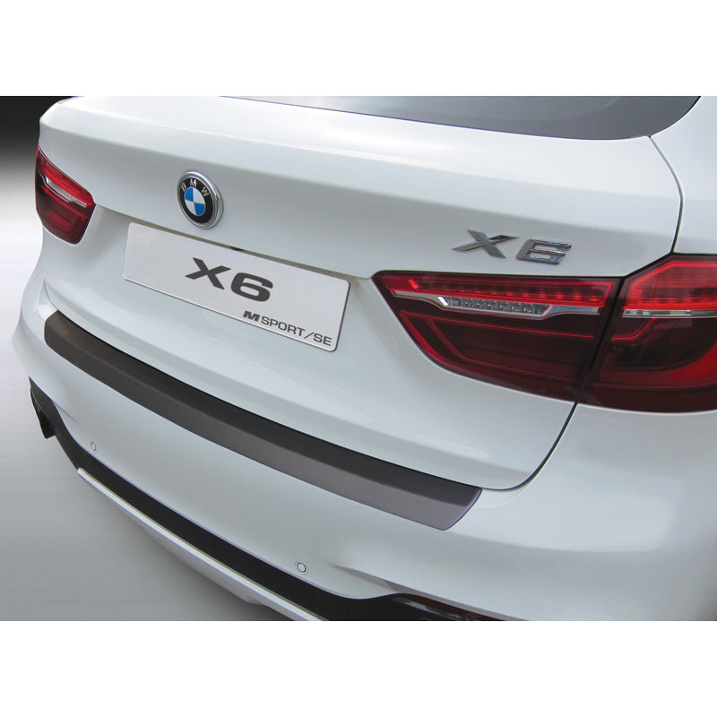RGM, takapuskurin suoja, ABS-muovia, sopii BMW X6 F16 M-Sport/SE 2015-2019 Black