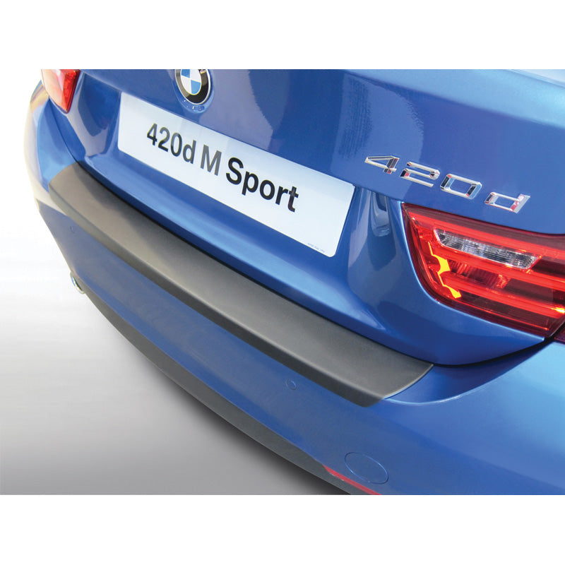 RGM, takapuskurin suoja, ABS-muovi, sopii BMW 4-Series F32 Coupe 7/2013-9/2020 'M-Sport' sisältäen M4 musta