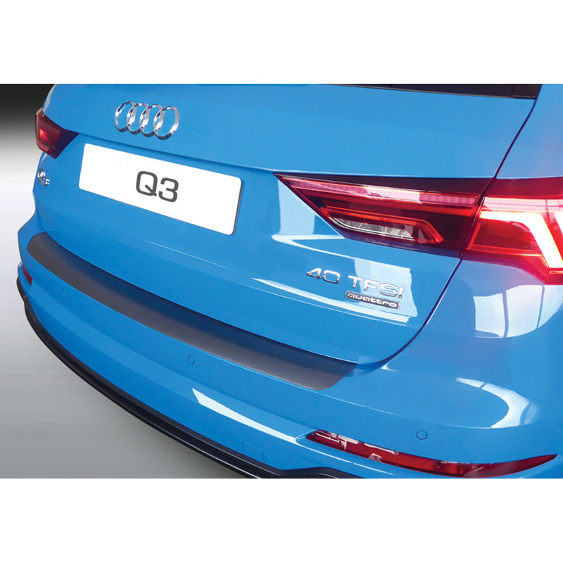 RGM, takapuskurin suojus, ABS-muovi, sopii Audi Q3/RSQ3 (F3B) 2019- Black
