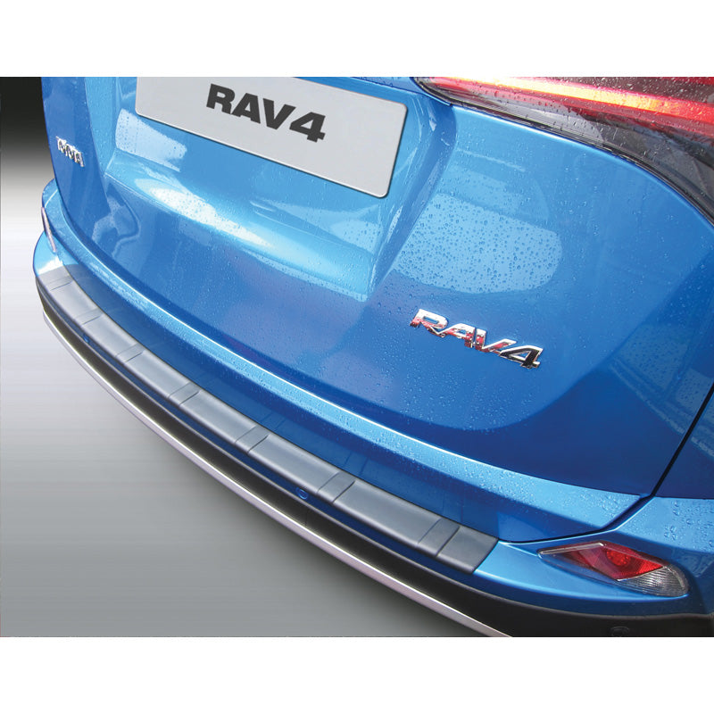 RGM, takapuskurin suoja, ABS-muovia, sopii Toyota RAV-4 2016-2018 musta