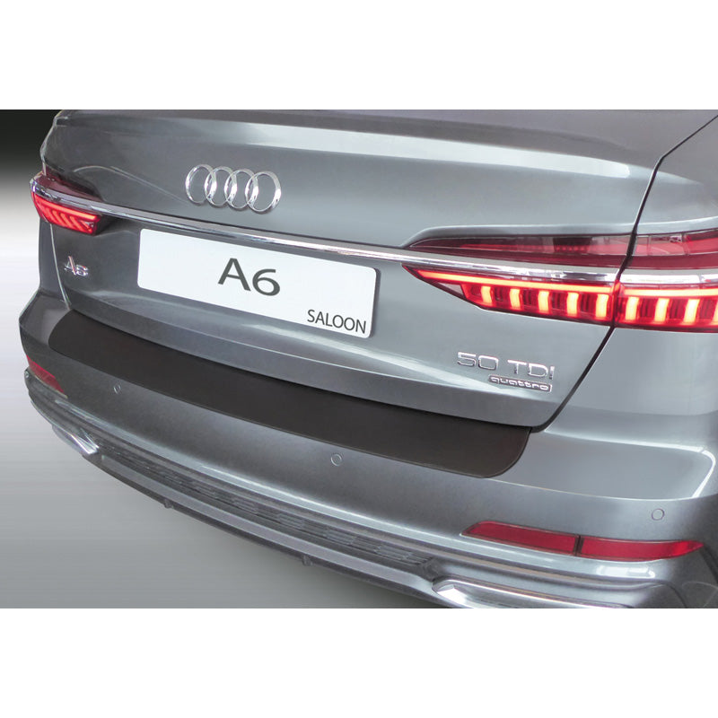 RGM, takapuskurin suoja, ABS-muovia, sopii Audi A6 (C8) Sedan 06/2018- Musta