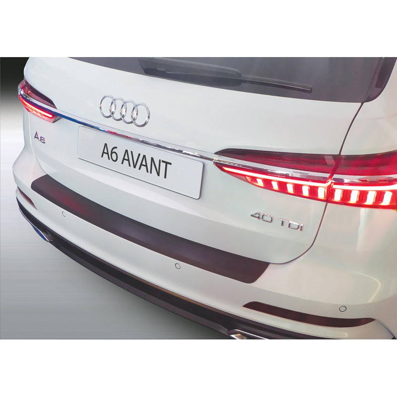 RGM, takapuskurin suoja, ABS-muovia, sopii Audi A6 (C8) Avant incl. S-Line 2018- Musta