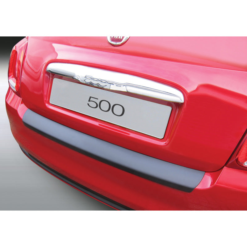 RGM, takapuskurin suoja, ABS-muovia, sopii Fiat 500/500C 7/2015- Musta