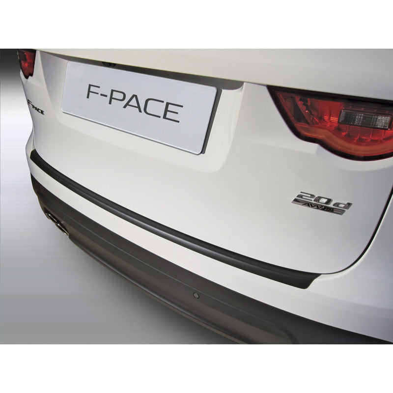 RGM, takapuskurin suoja, ABS-muovia, sopii Jaguar F-Pace 3/2016- Musta