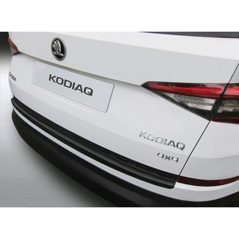 RGM, takapuskurin suoja, ABS-muovia, sopii Skoda Kodiaq 2017-6/2021 Musta